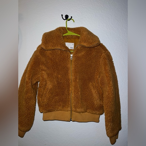 Wilfred free cropped teddy jacket - Picture 1 of 3